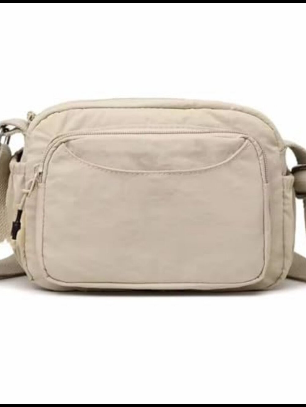 Nylon Crossbody Bag Mini Multi-Pocket Adjustable Shoulder Purse